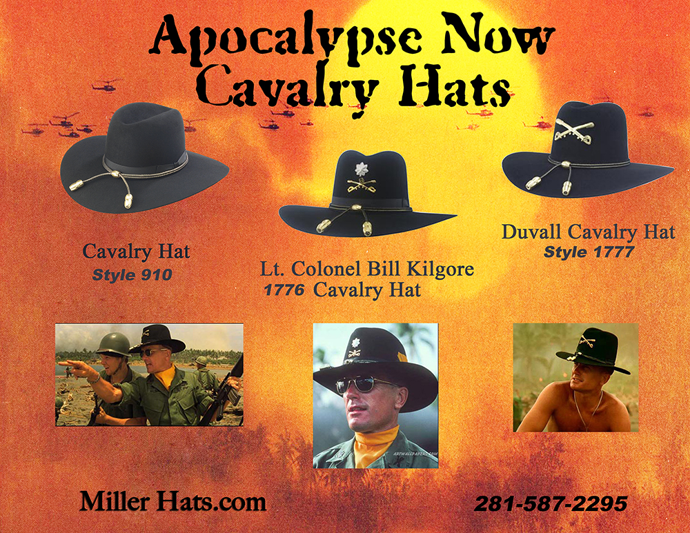 robert duvall cavalry hat