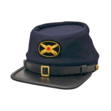 Style: 038 Kepi Cap with Artillery Crossed Cannons