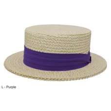Style: 389 The Boater Straw Hat