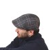 Style: 807 Gray Plaid Men's Cap