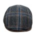Style: 807 Gray Plaid Men's Cap