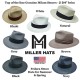 Milan Fedora Hats