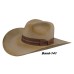 Style: 038 Center Dent Cowboy Wool Hat 