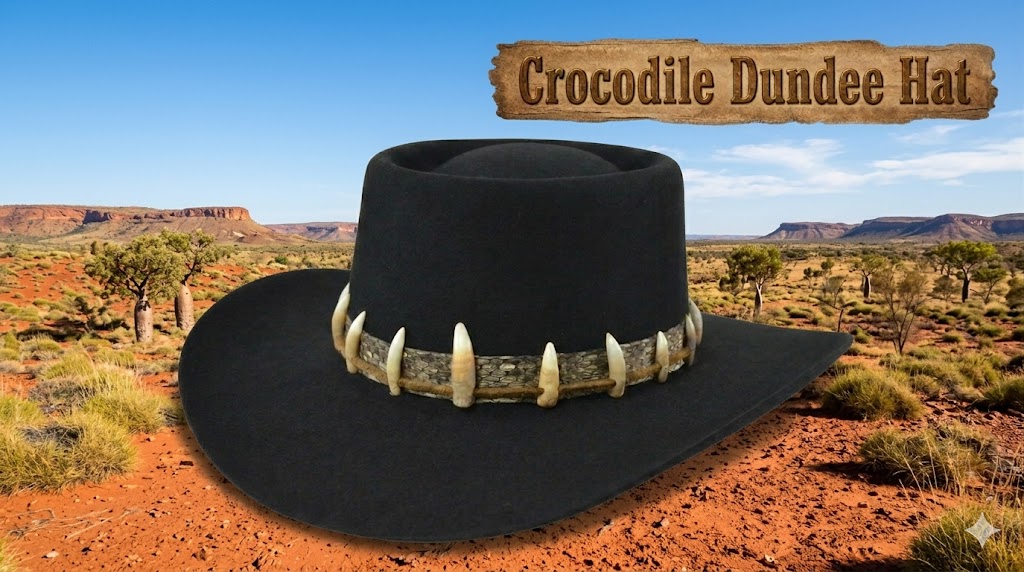 The Legendary Crocodile Dundee Hat