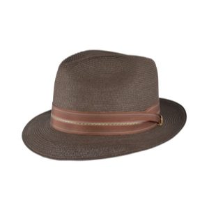 075 Milan Center Dent Straw Hat