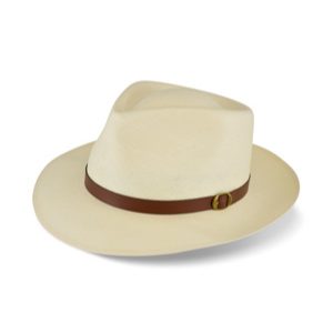 121 Shantung Teardrop Straw Hat