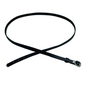 1 piece leather strap in black for campaign hat