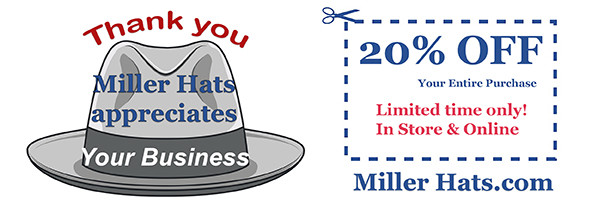 Men’s Hats Promotions for March