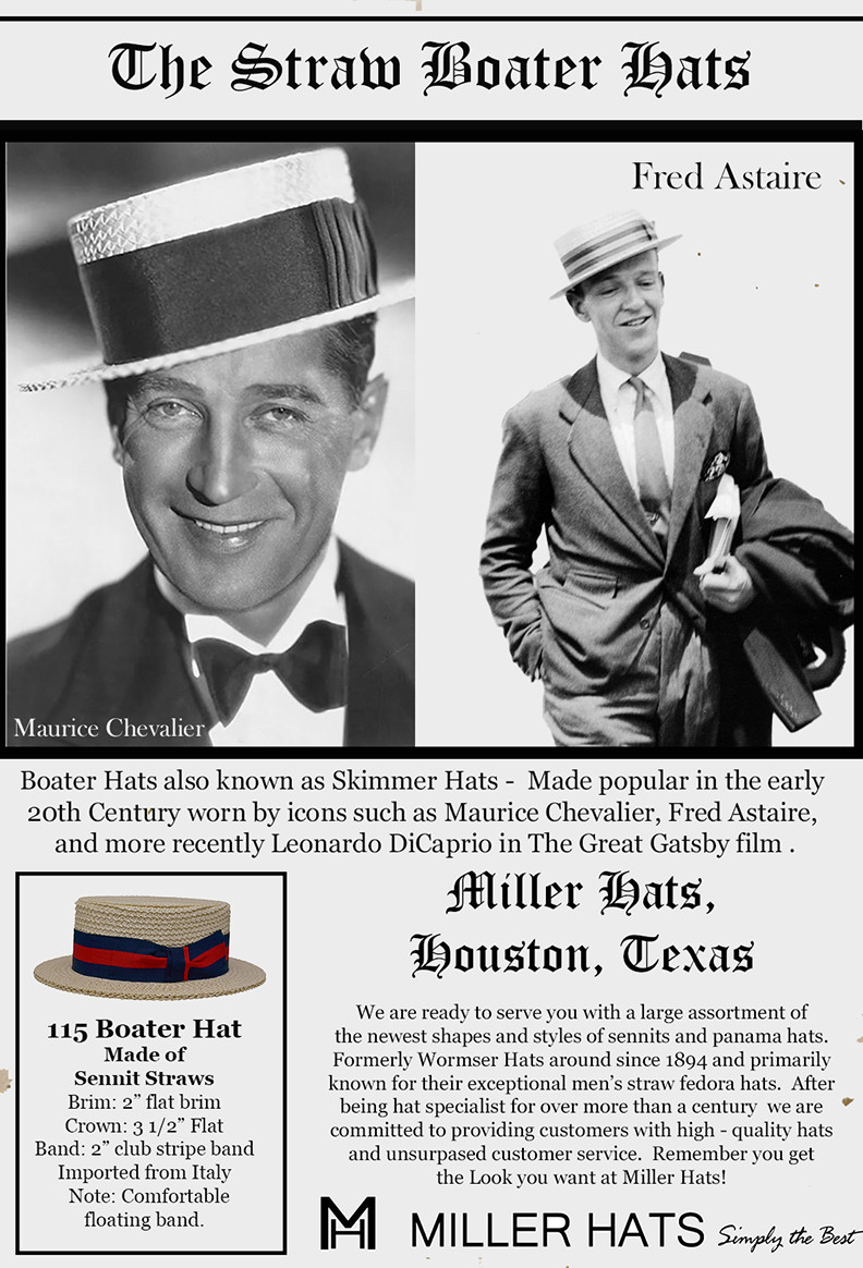 Men's Hats by Miller