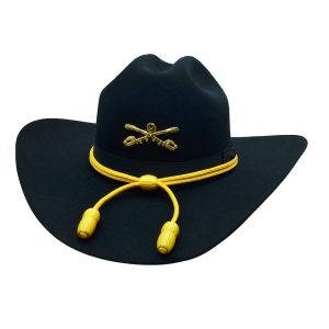 9th buffalo soldier cavalry hat in genuine fur felt