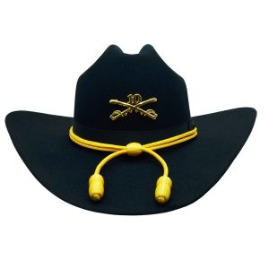 10th buffalo soldier cavalry hat in genuine fur felt