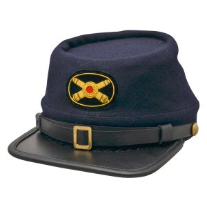 Civil War kepi cap in union navy blue style 038