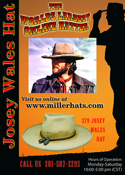 The Outlaw Josey Wales Cowboy Hat