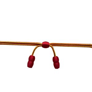 Acorn hat band for Cavalry Hats and Military Hats in red/yellow