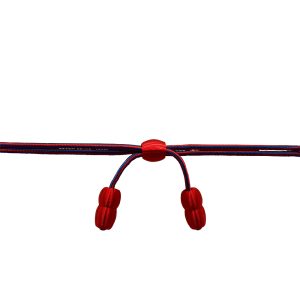 Acorn hat band for Cavalry Hats and Military Hats in Navy/Red