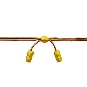 Acorn hat band for Cavalry Hats and Military Hats in yellow/red