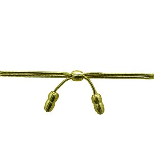 Acorn hat band for Cavalry Hats and Military Hats in gold