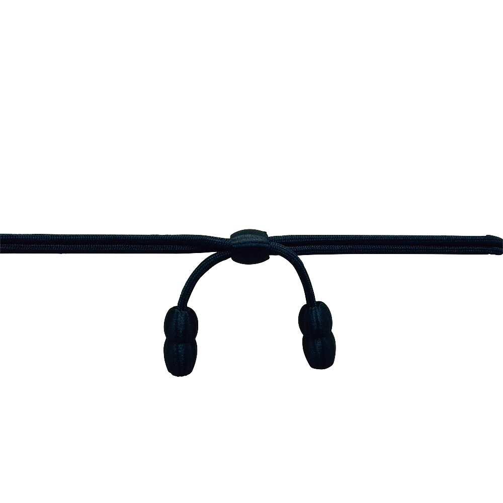 Acorn hat band for Cavalry Hats and Military Hats in solid black