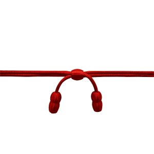 Acorn hat band for Cavalry Hats and Military Hats in solid red
