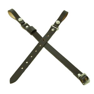 chin strap for cavalry hats in brown style 572