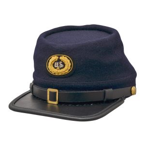 Civil War Kepi Cap in Navy Blue style 033