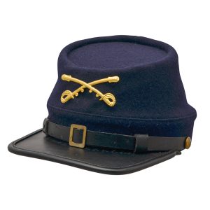 Civil war kepi cap in union navy blue style 034