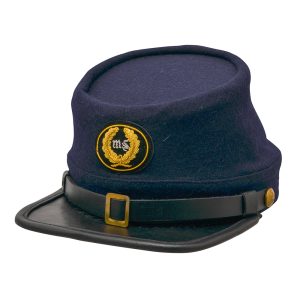 Civil War Kepi Cap in union navy blue style 039