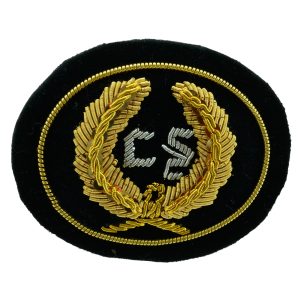 CSA Officers Embroidered Hat Badge in Large for Civil war Hats
