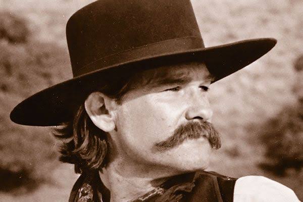 Kurt Russell's defining silhouette in Tombstone (1993), AI generated