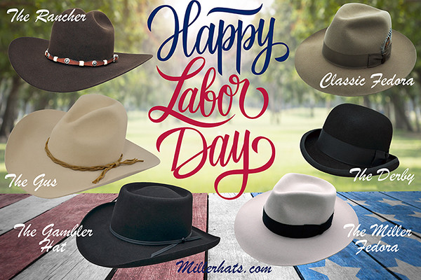 Men’s Fedora Hats by Miller
